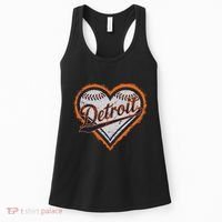Detroit Heart Women's Tank Top thumb 0