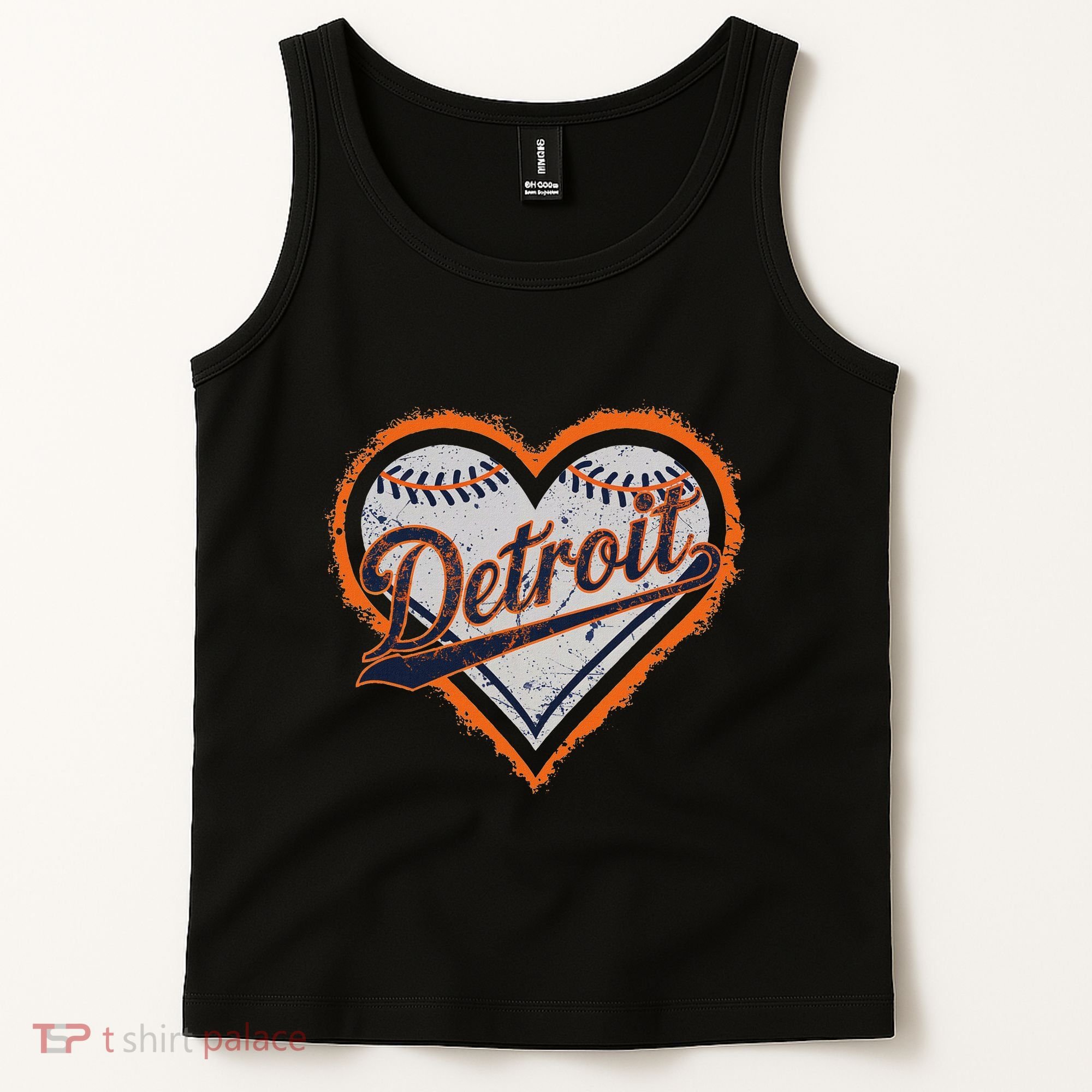 Detroit Heart Tank Top