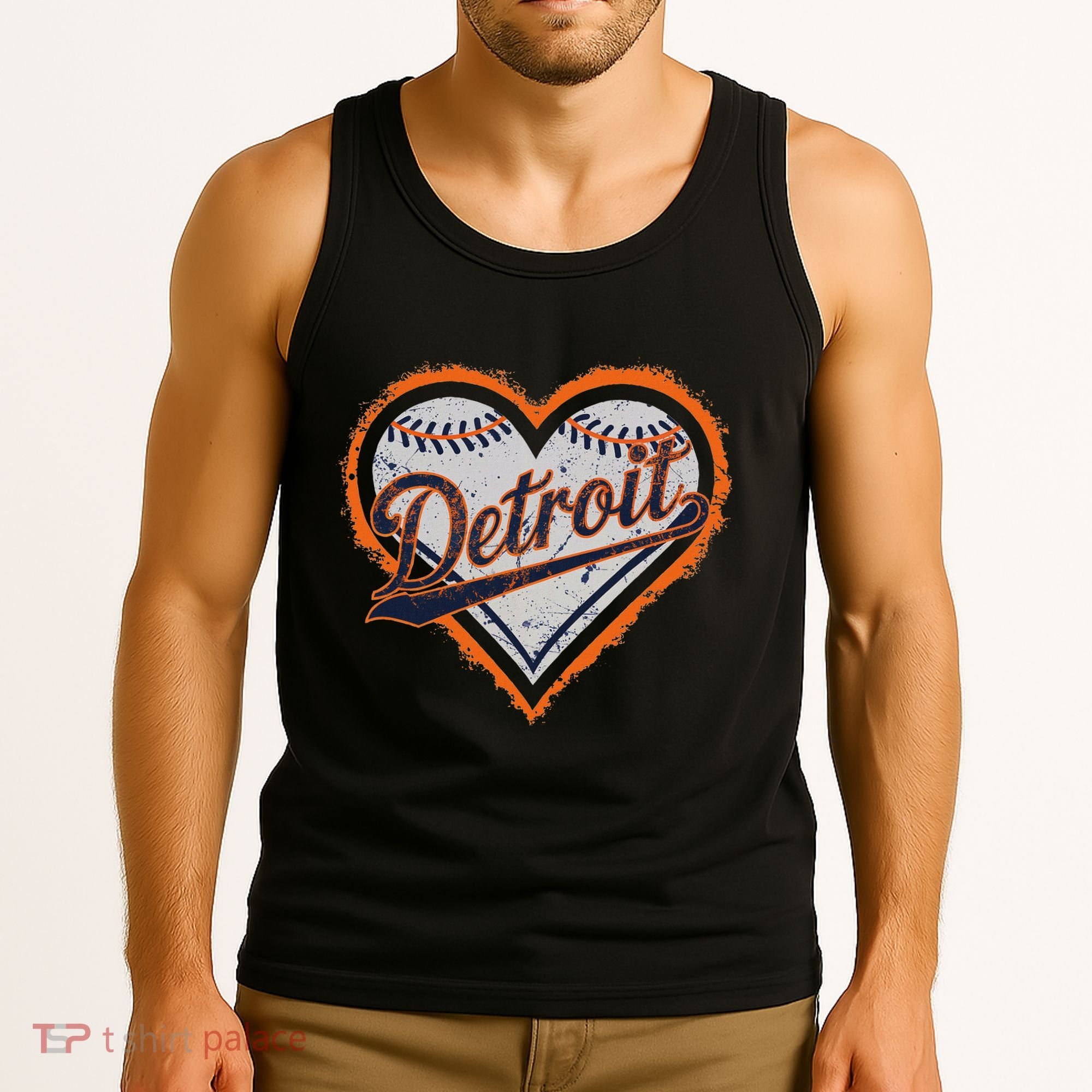 Detroit Heart Tank Top