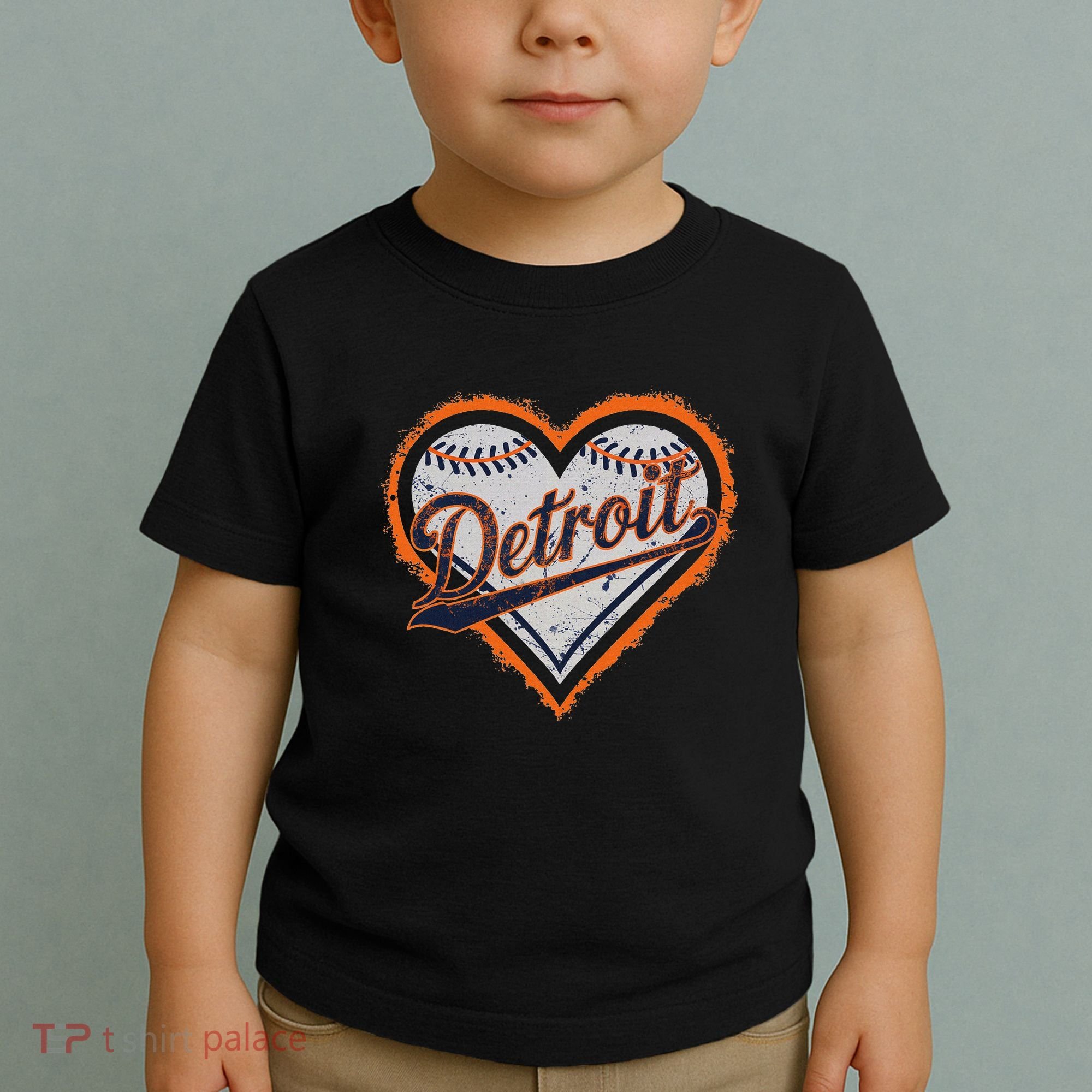 Detroit Heart Toddler T-Shirt
