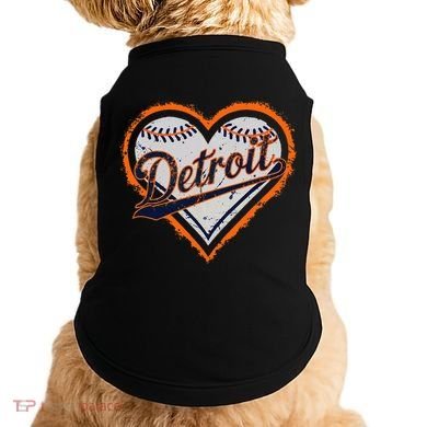 Detroit Heart Doggie Tank