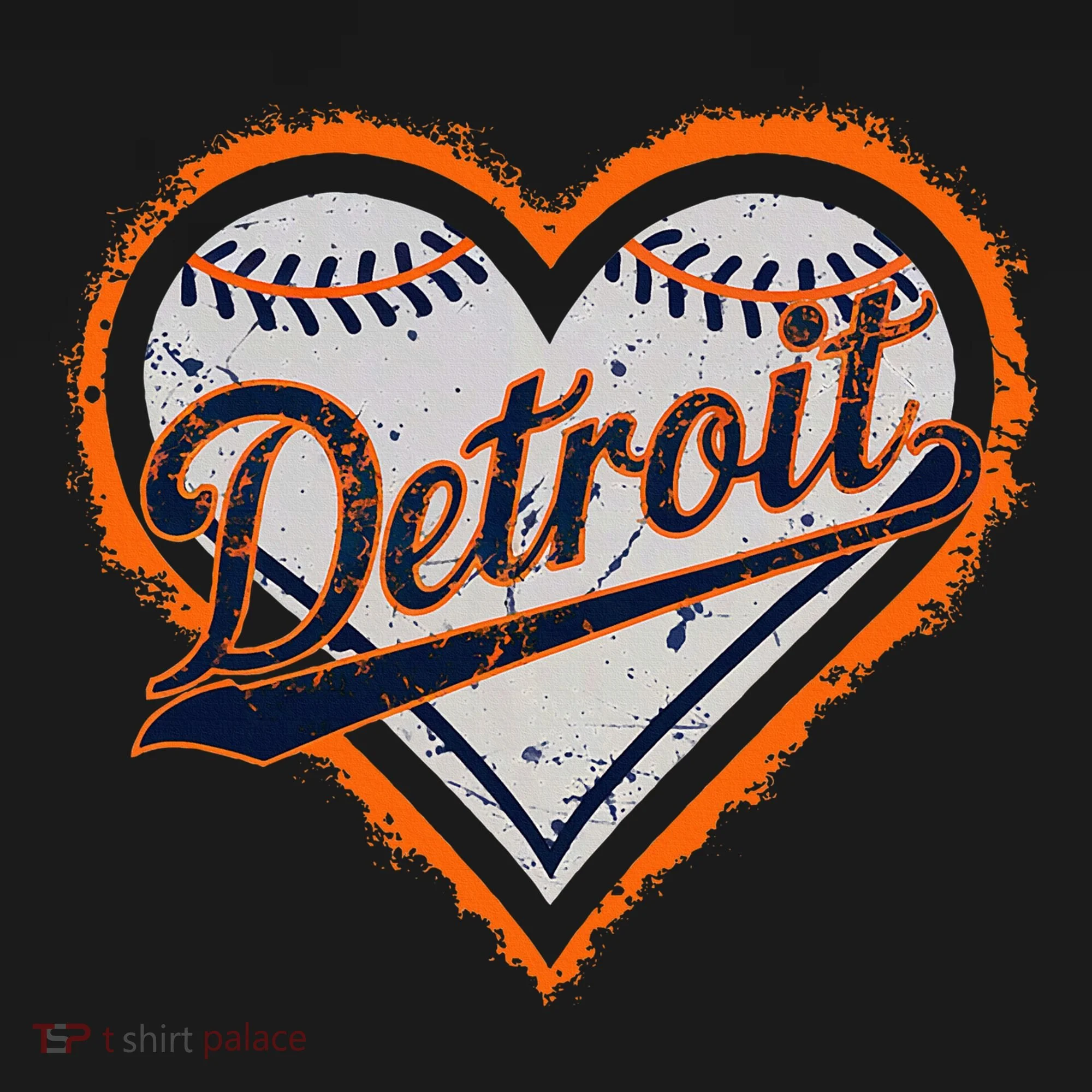 Detroit Heart Coaster