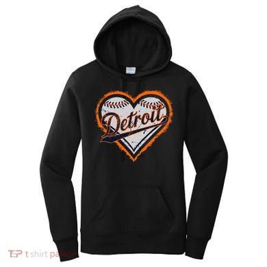Detroit Heart Women's Hoodie