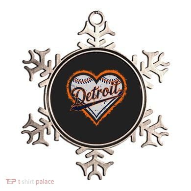 Detroit Heart Ornament