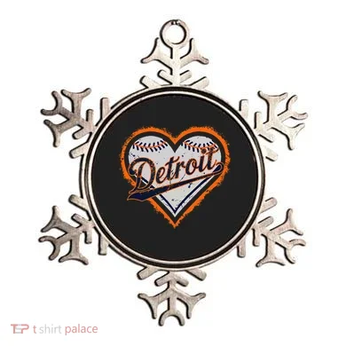 Detroit Heart Ornament