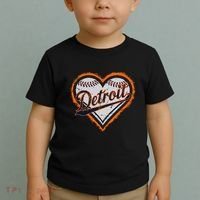 Detroit Heart Toddler T-Shirt thumb 2