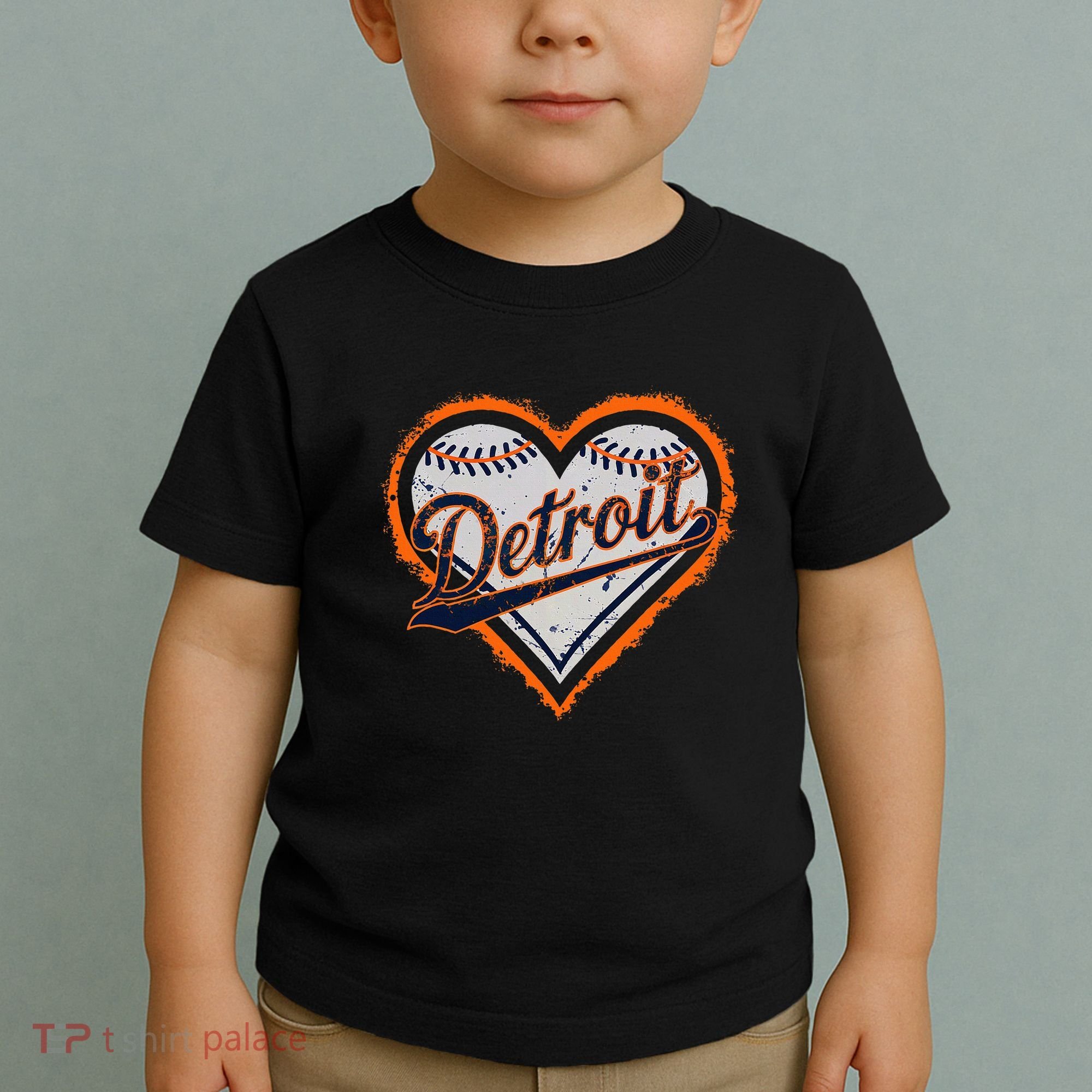 Detroit Heart Toddler T-Shirt