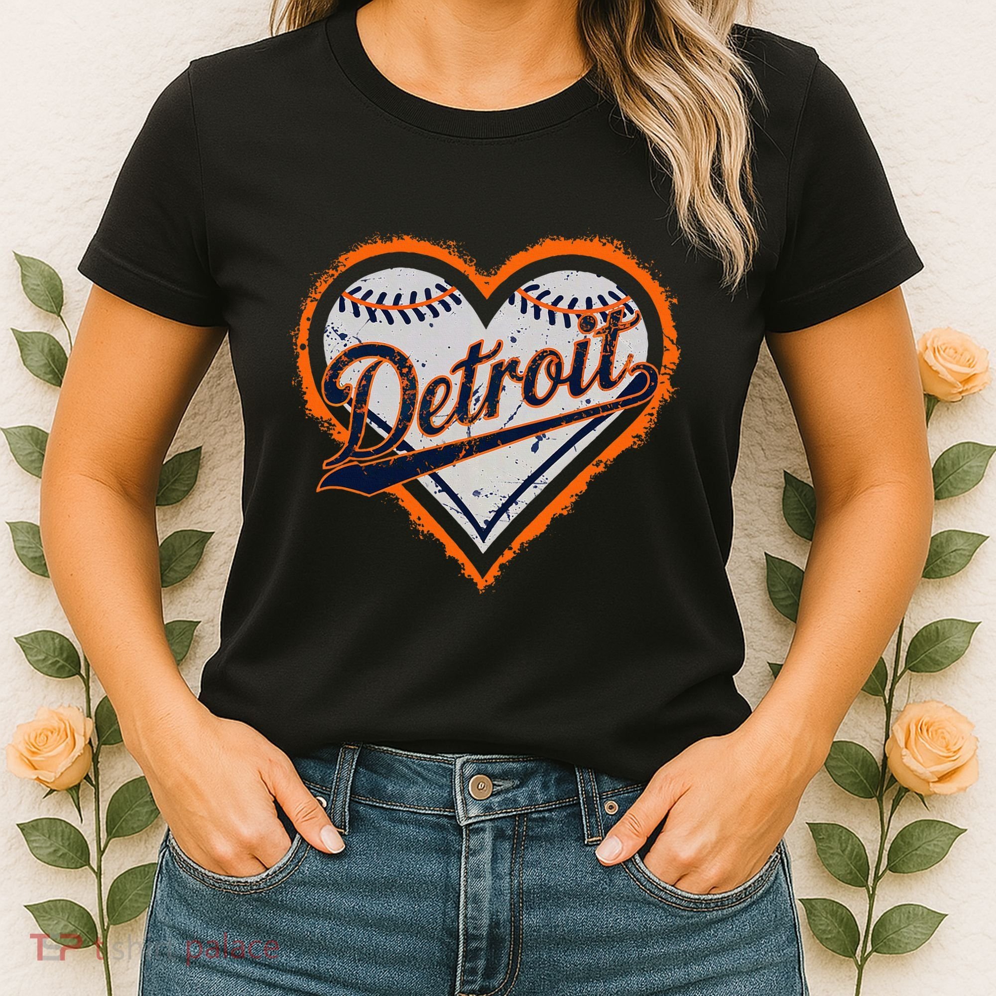 Detroit Heart Women's T-Shirt