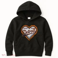 Detroit Heart Kids Hoodie thumb 0