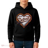 Detroit Heart Kids Hoodie thumb 4