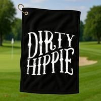 Dirty Hippie Golf Towel thumb 1