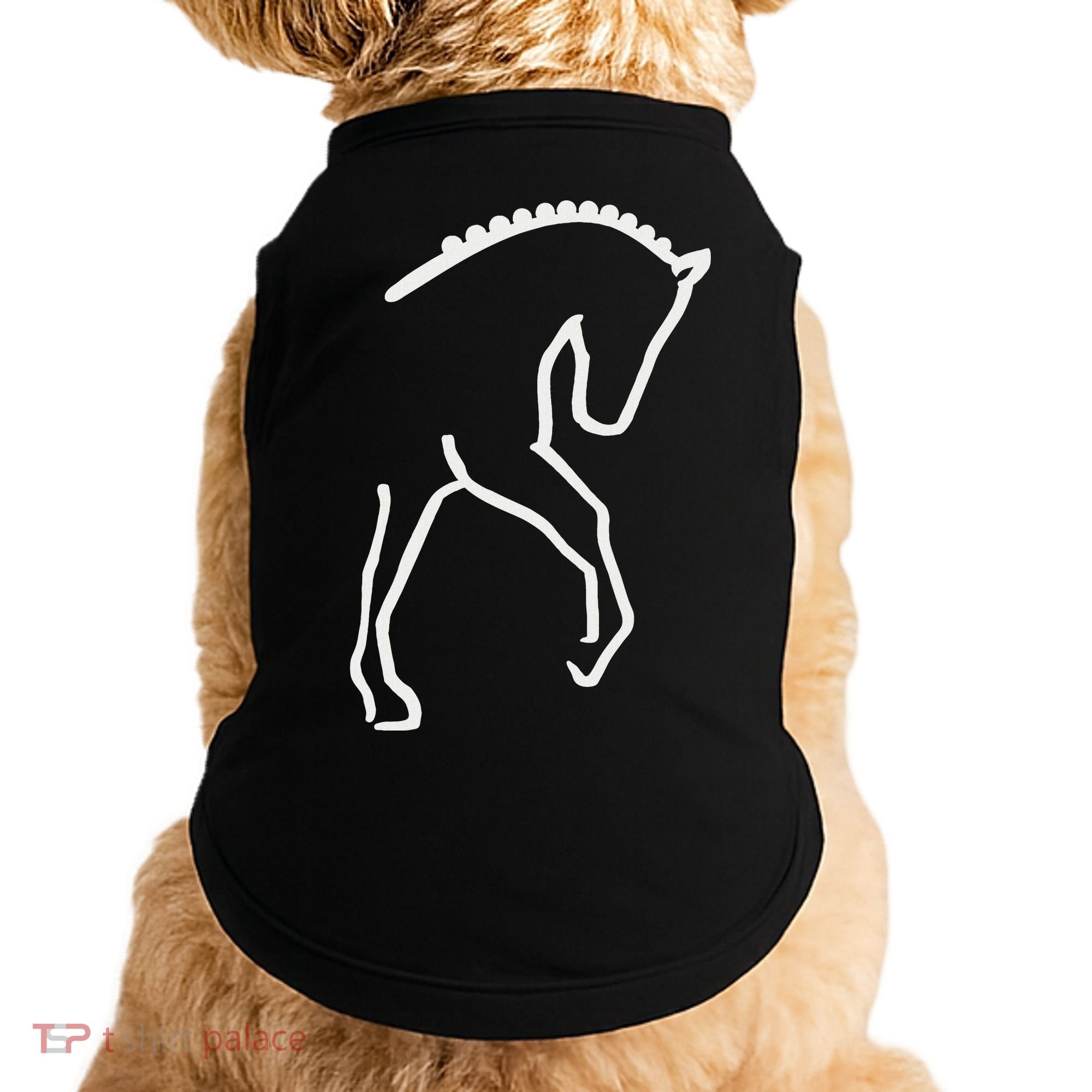 Dressage Horse Doggie Tank