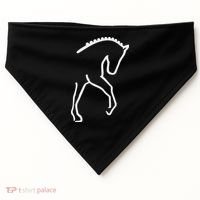 Dressage Horse USA-Made Doggie Bandana thumb 0