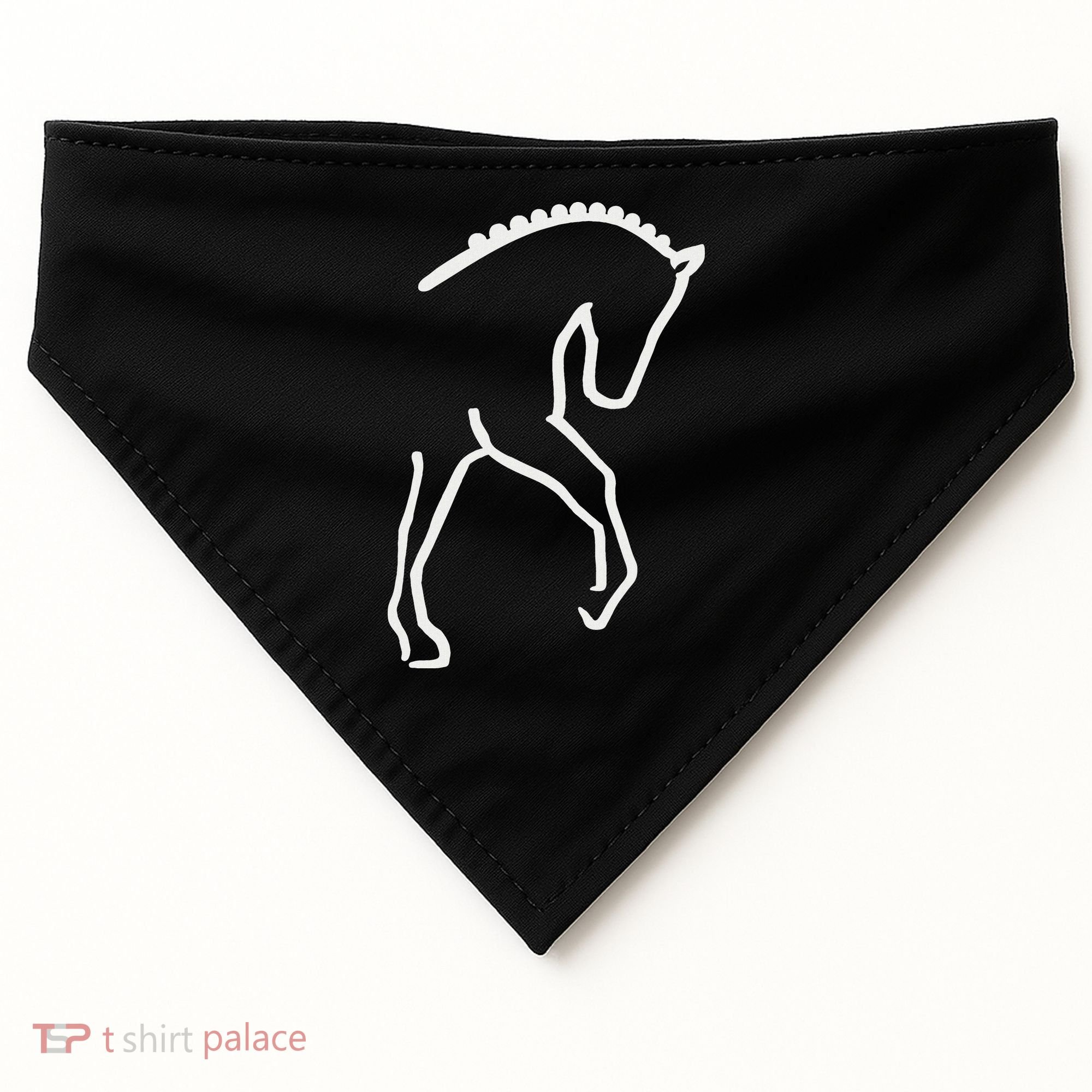 Dressage Horse USA-Made Doggie Bandana