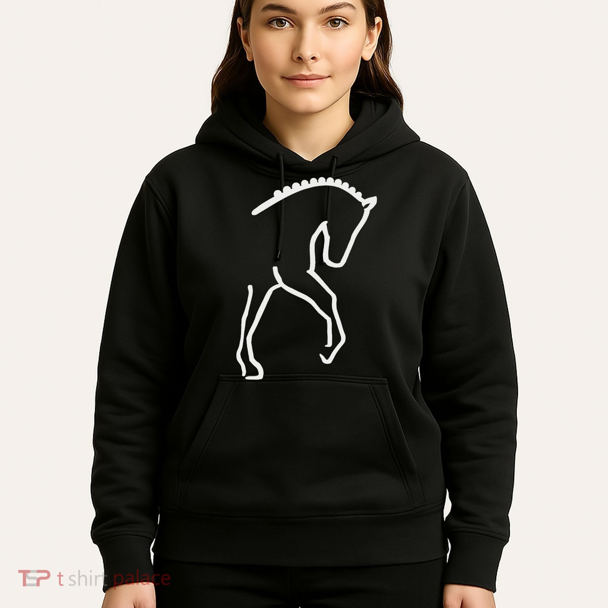 Dressage Horse Hoodie