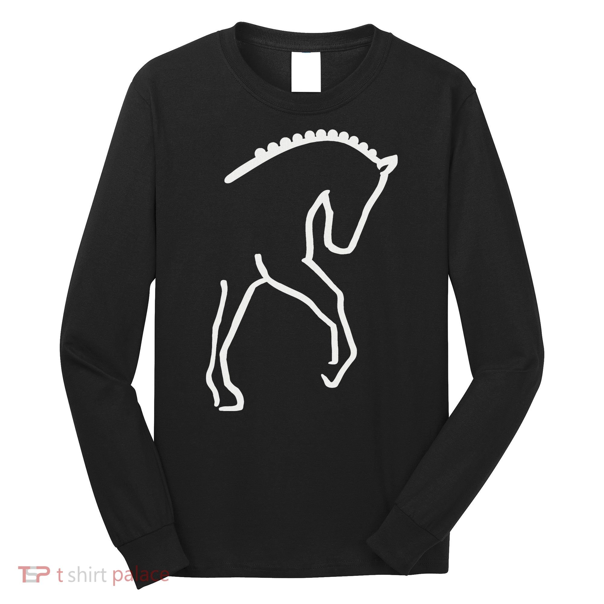 Dressage Horse Long Sleeve Shirt