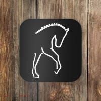 Dressage Horse Coaster thumb 0
