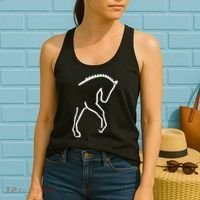 Dressage Horse Women's Tank Top thumb 2