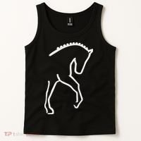 Dressage Horse Tank Top thumb 2