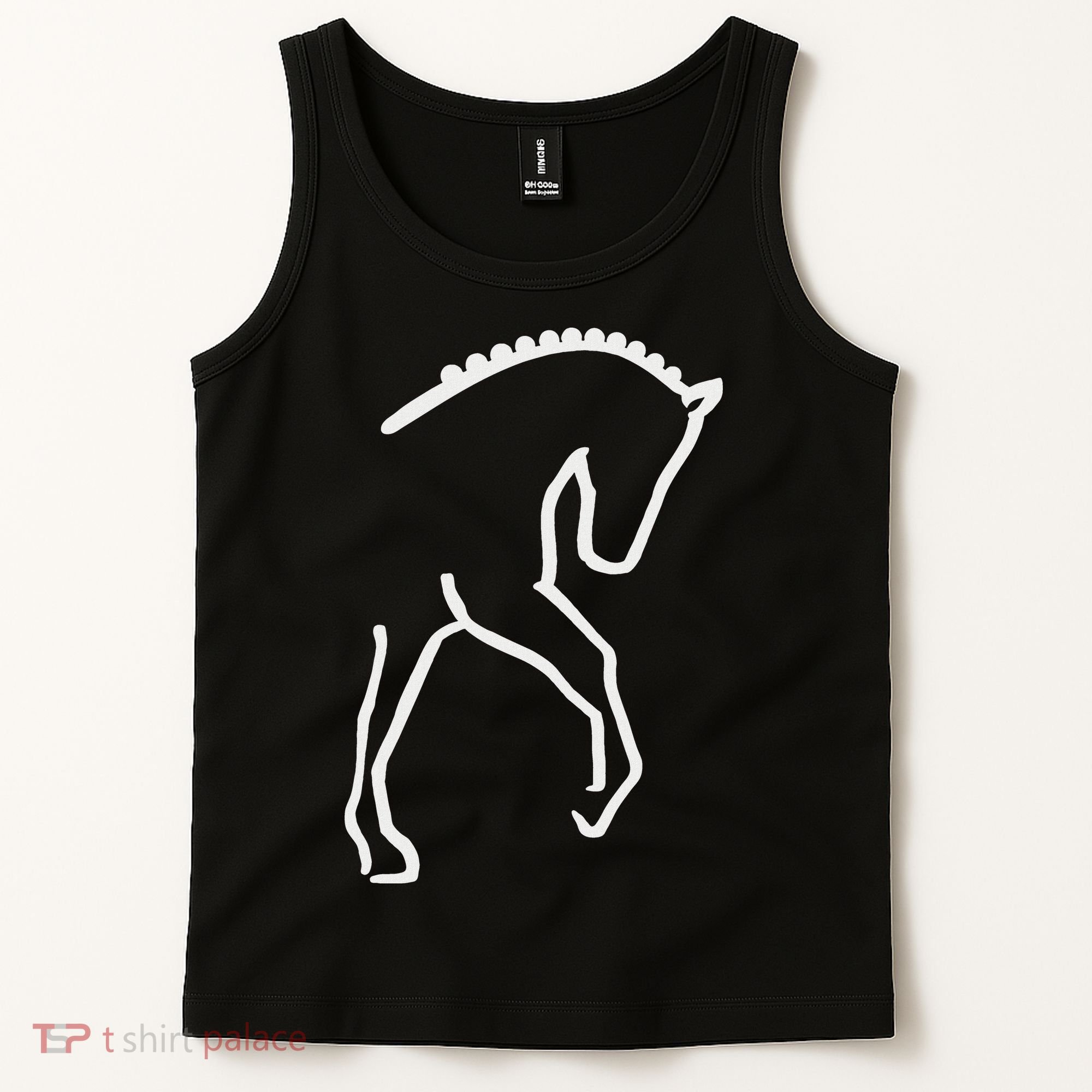 Dressage Horse Tank Top