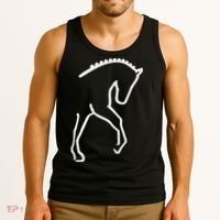 Dressage Horse Tank Top thumb 3
