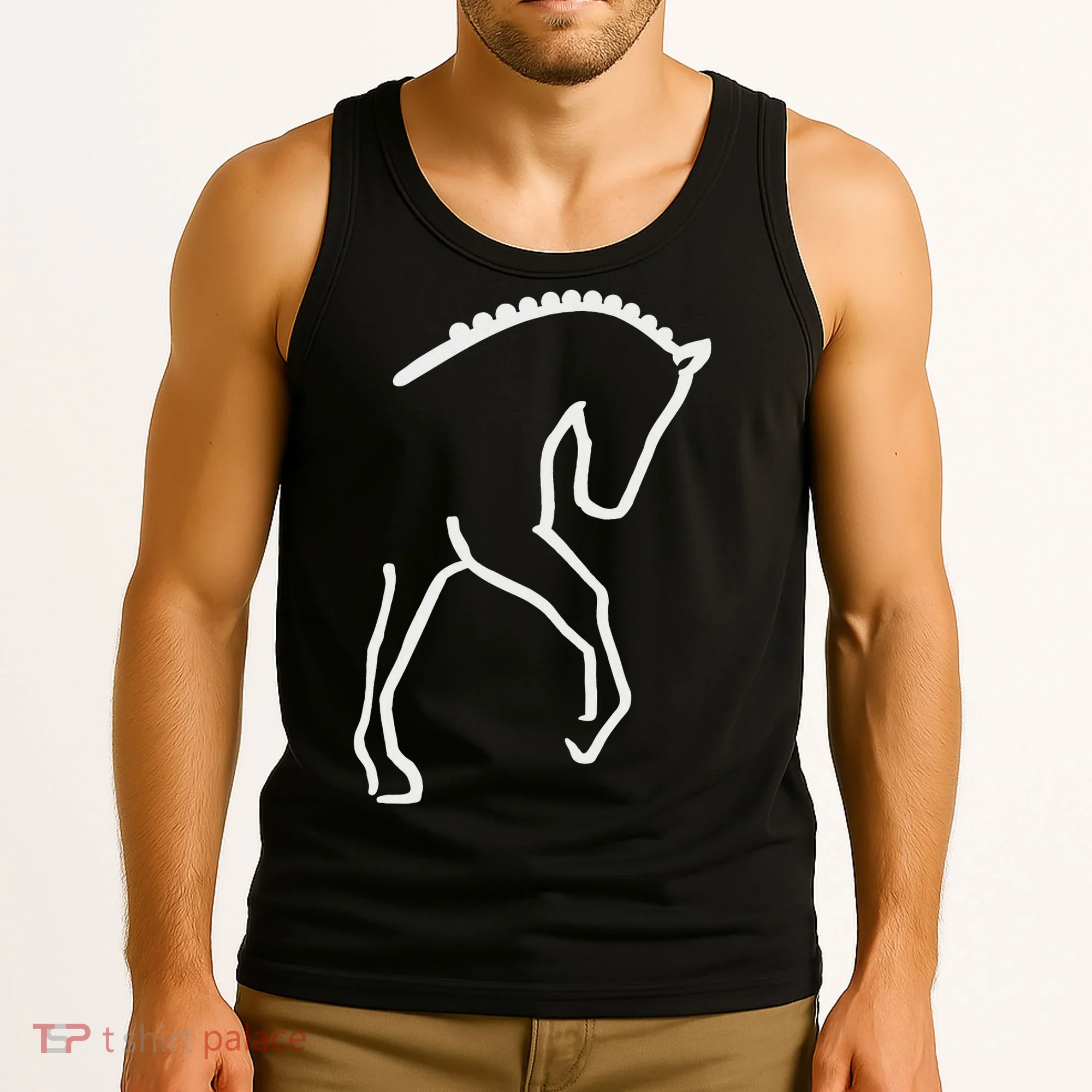 Dressage Horse Tank Top