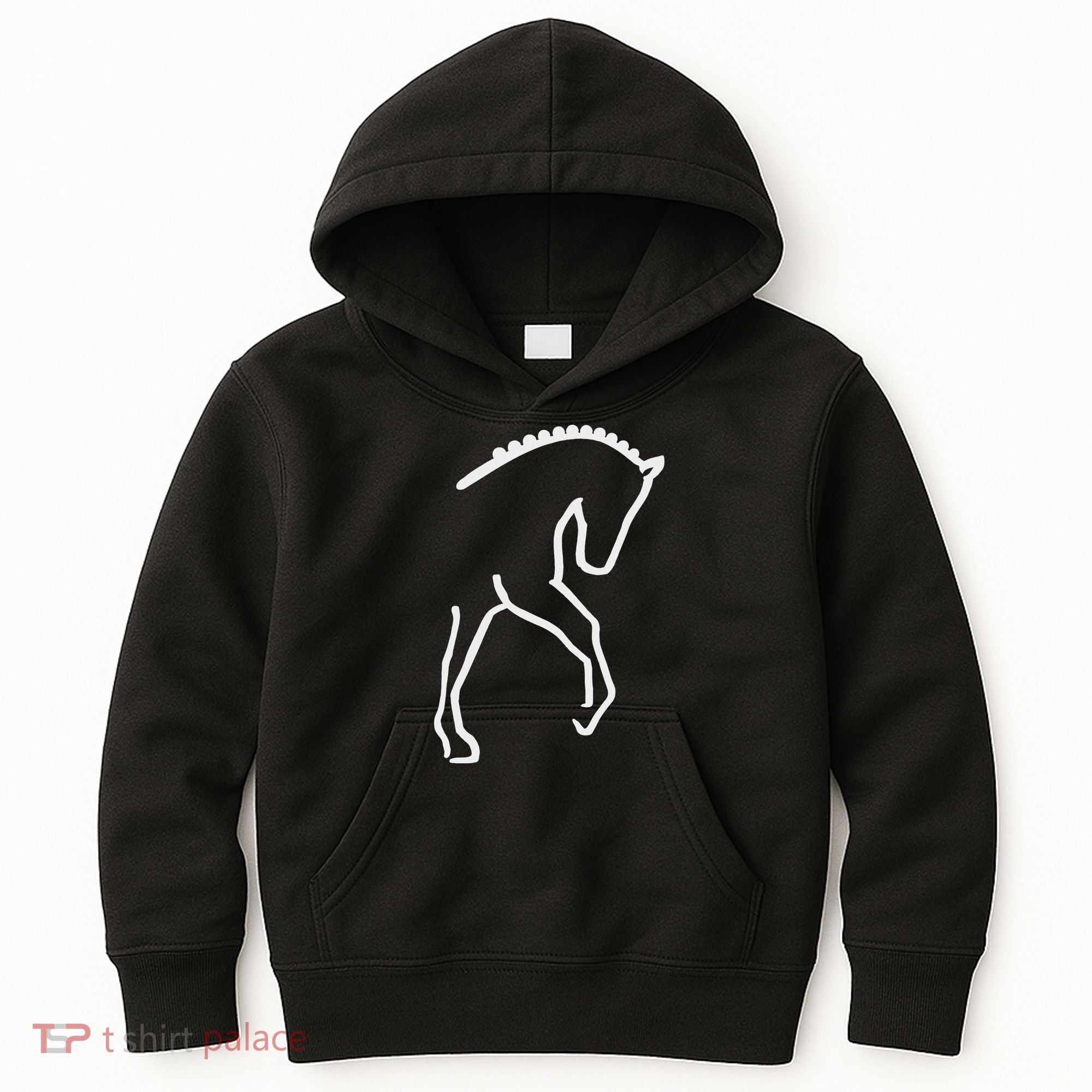 Dressage Horse Kids Hoodie