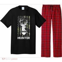 Deer Hunter Dad Cool Hunting American Flag Camo Stripes Papa Pajama Set thumb 0