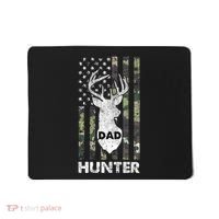 Deer Hunter Dad Cool Hunting American Flag Camo Stripes Papa Mousepad thumb 0
