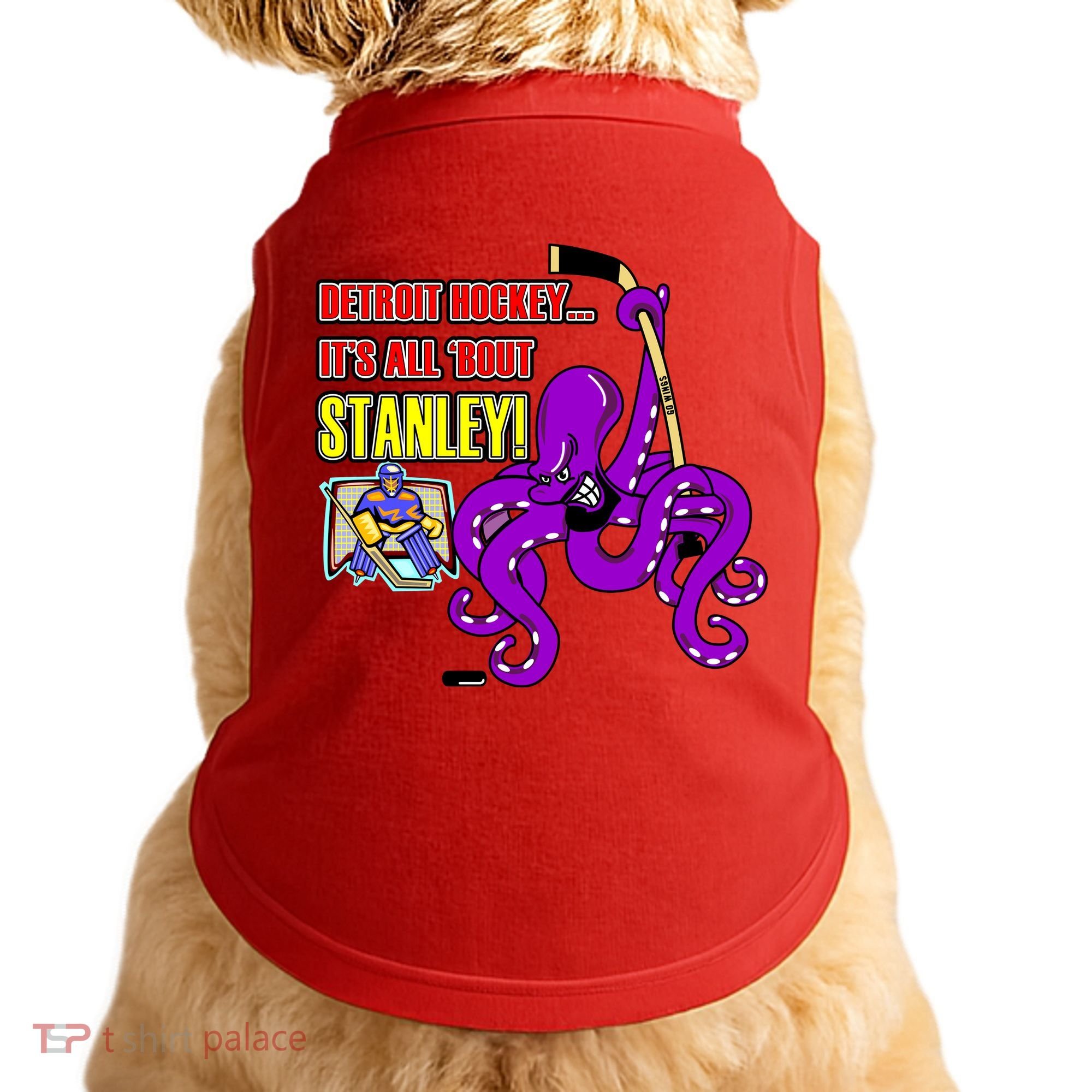 Detroit Hockey Doggie Tank