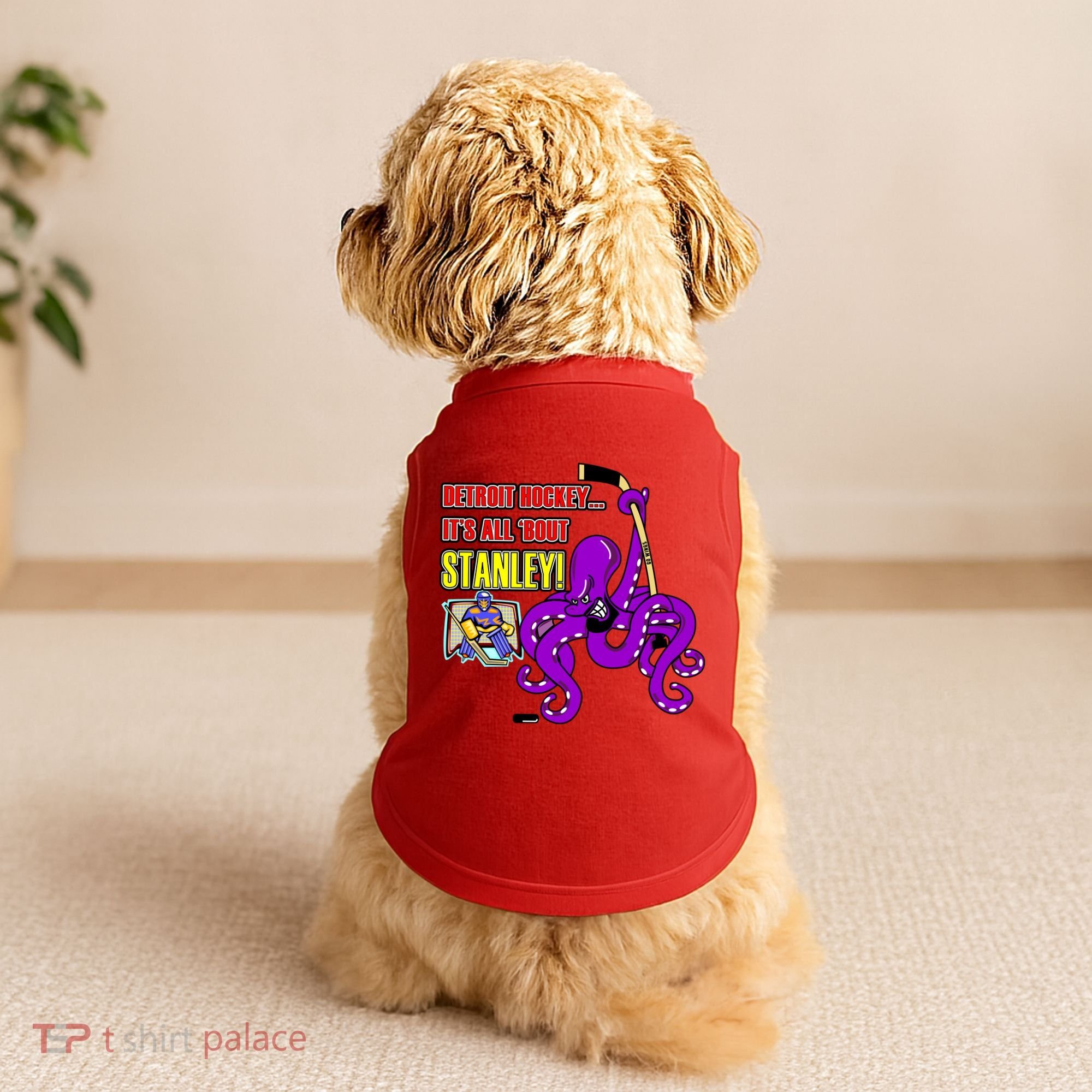 Detroit Hockey Doggie Tank