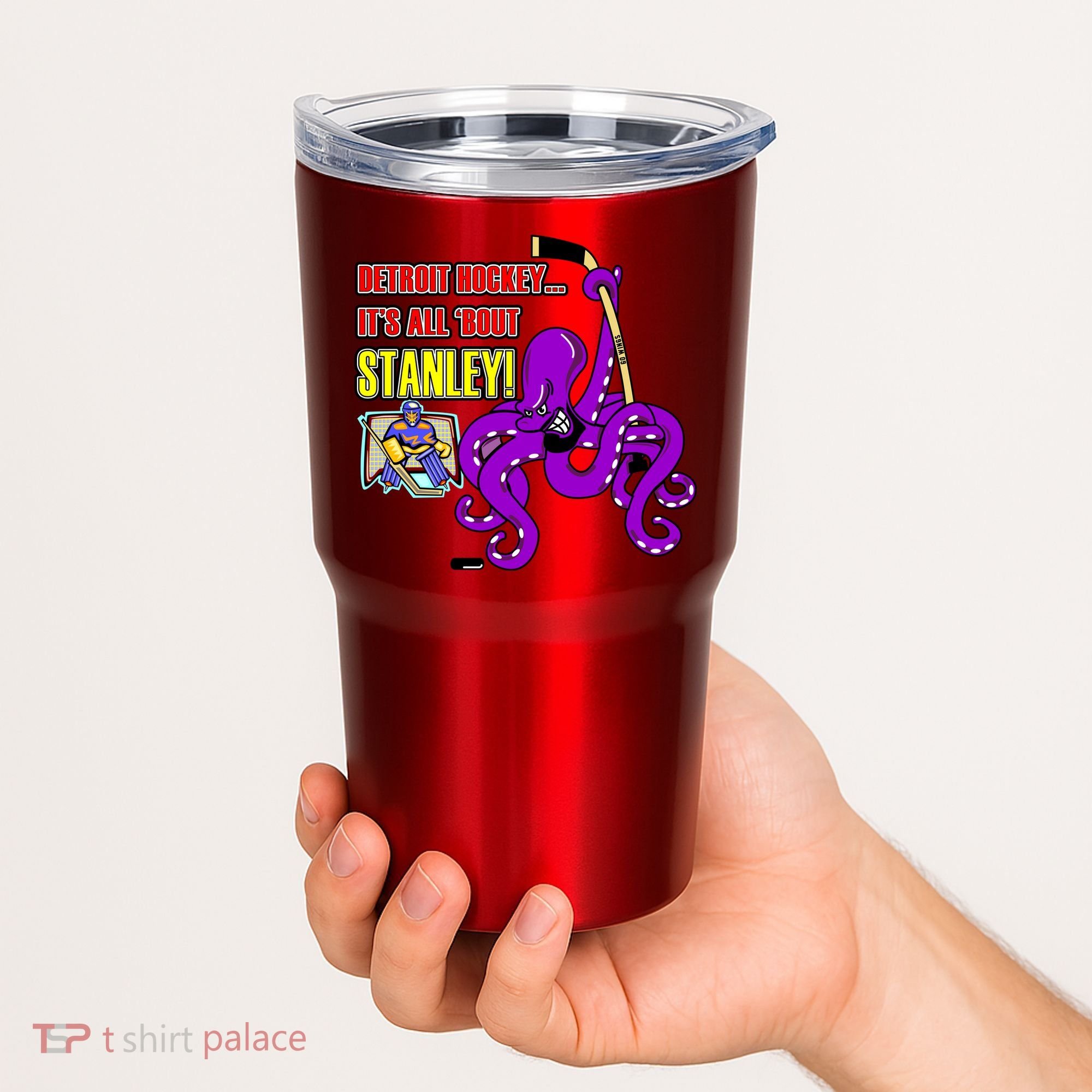 Detroit Hockey Tumbler