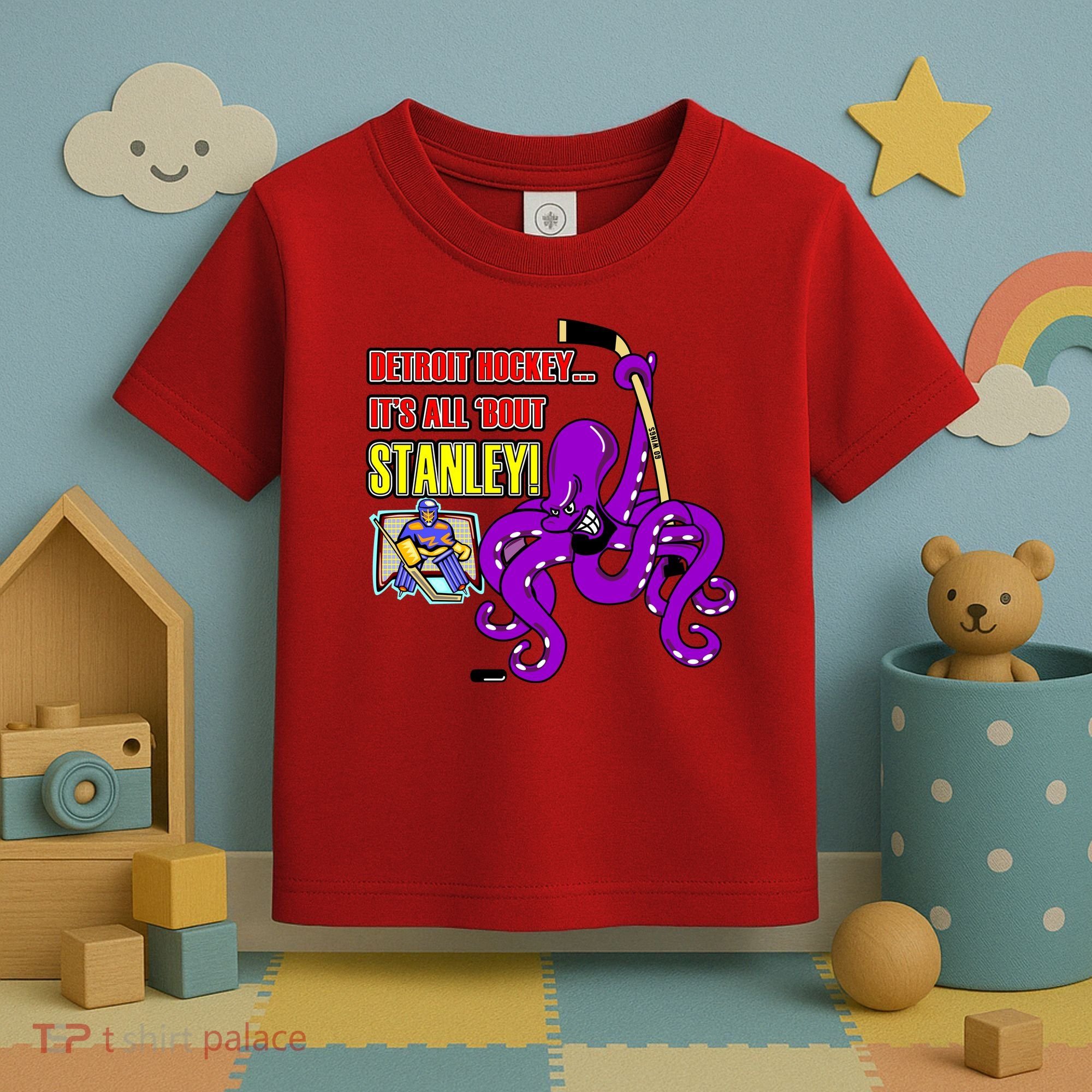 Detroit Hockey Toddler T-Shirt