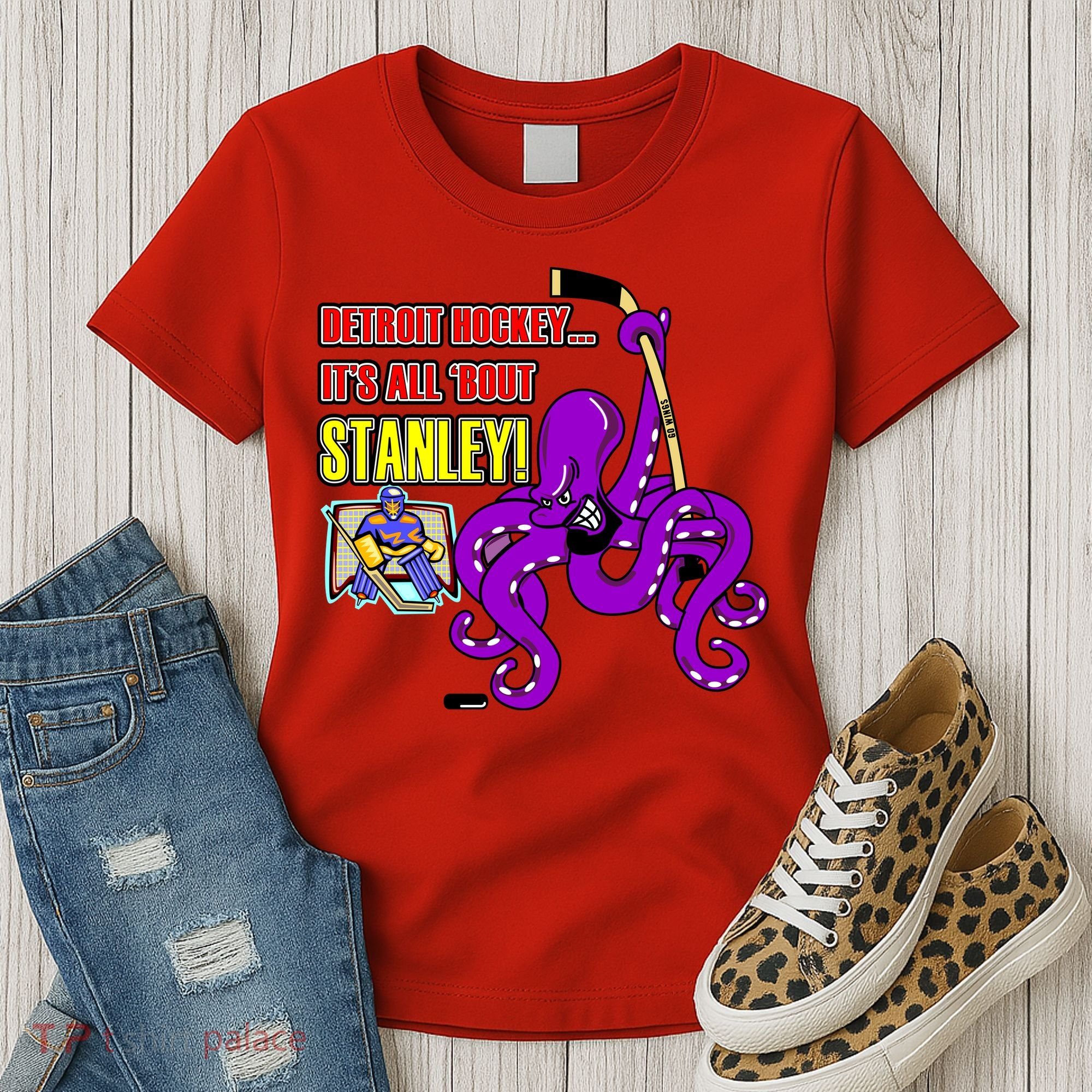 Detroit Hockey Women's T-Shirt