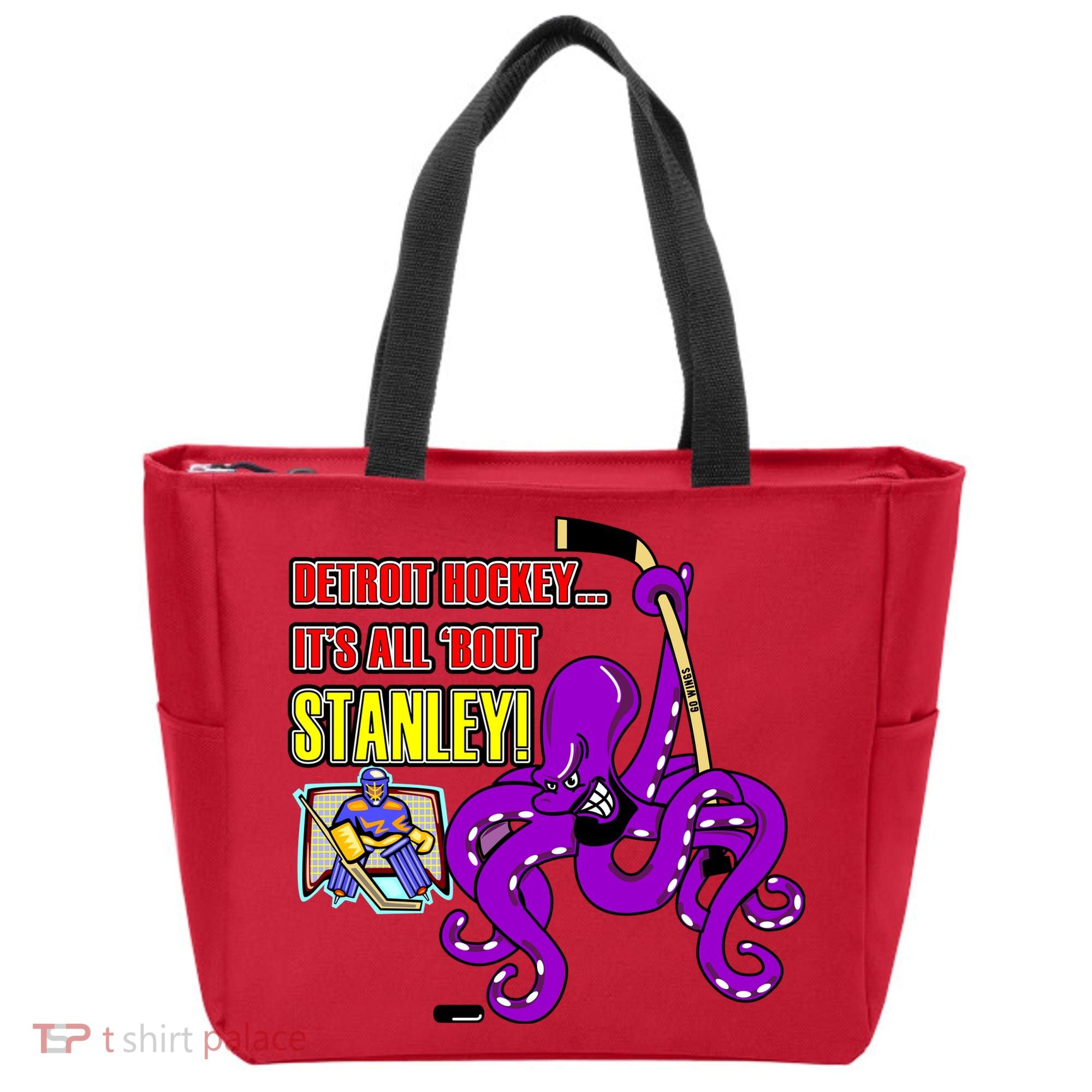 Detroit Hockey Tote Bag