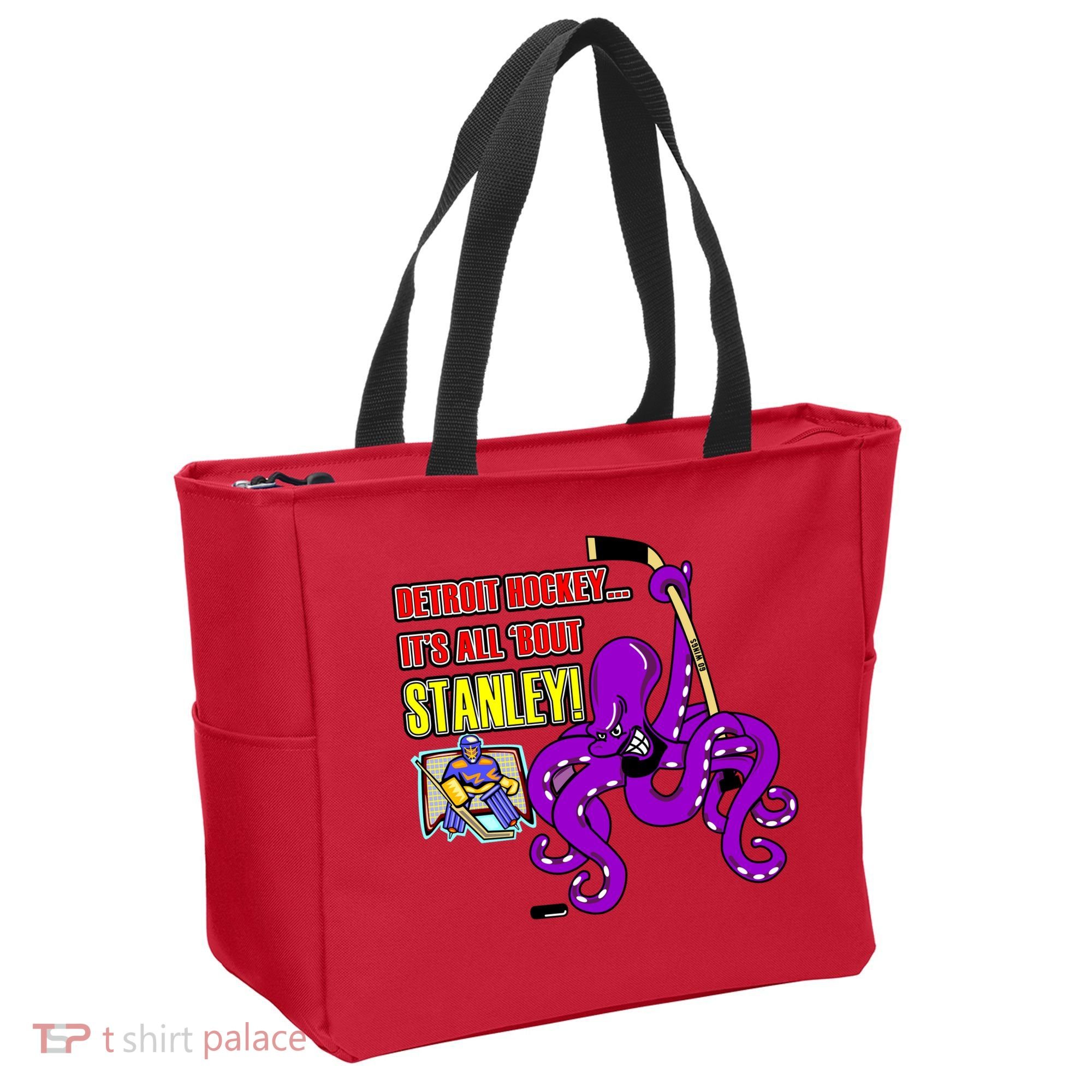 Detroit Hockey Tote Bag