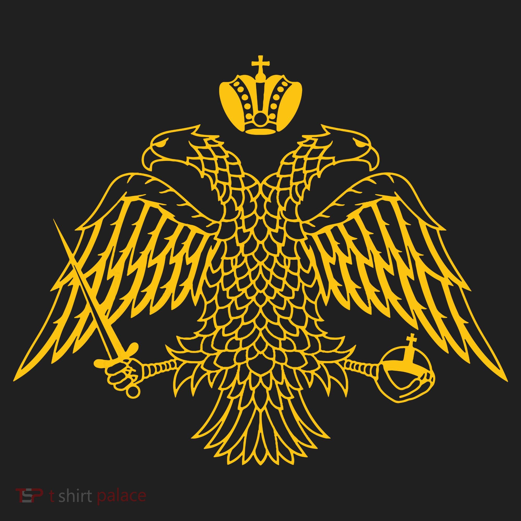 Double Headed Eagle Byzantine Christian Orthodox Emblem Hat
