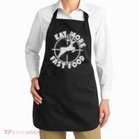 Deer Hunting Eat More Fast Food Funny Tee For Hunters Apron thumb 2