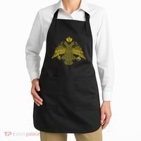 Double Headed Eagle Byzantine & Christian Orthodox Emblem Apron thumb 2