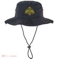 Double Headed Eagle Byzantine & Christian Orthodox Emblem Bucket Hat thumb 0
