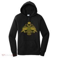 Double Headed Eagle Byzantine & Christian Orthodox Emblem Women's Hoodie thumb 0