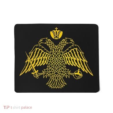 Double Headed Eagle Byzantine & Christian Orthodox Emblem Mousepad