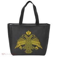 Double Headed Eagle Byzantine & Christian Orthodox Emblem Tote Bag thumb 0