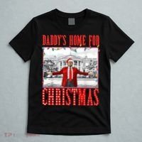 DaddyS Home For Christmas Trump T-Shirt thumb 5