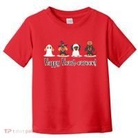 Dachshund Halloween Funny Witch Dog Lover Halloween Spooky Season Toddler T-Shirt thumb 0