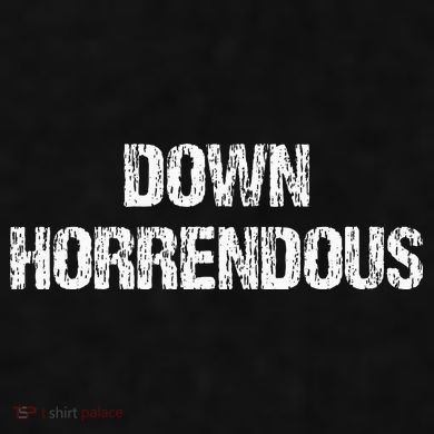 Down Horrendous Funny Meme Apparel Vintage Ladies PosiCharge Tri-Blend Wicking Tank