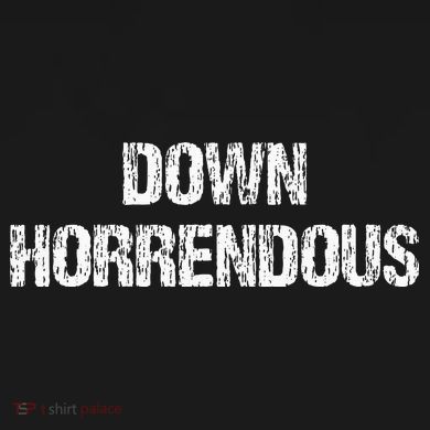 Down Horrendous Funny Meme Apparel Vintage Ornament