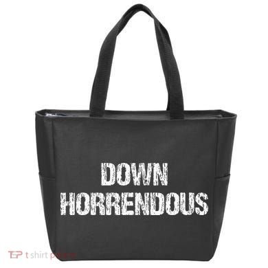 Down Horrendous Funny Meme Apparel Vintage Bag