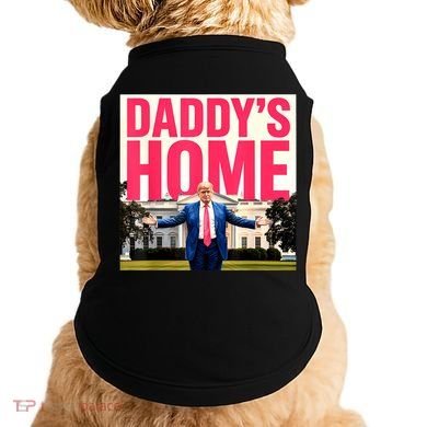DaddyS Home Funny Trending Doggie Tank