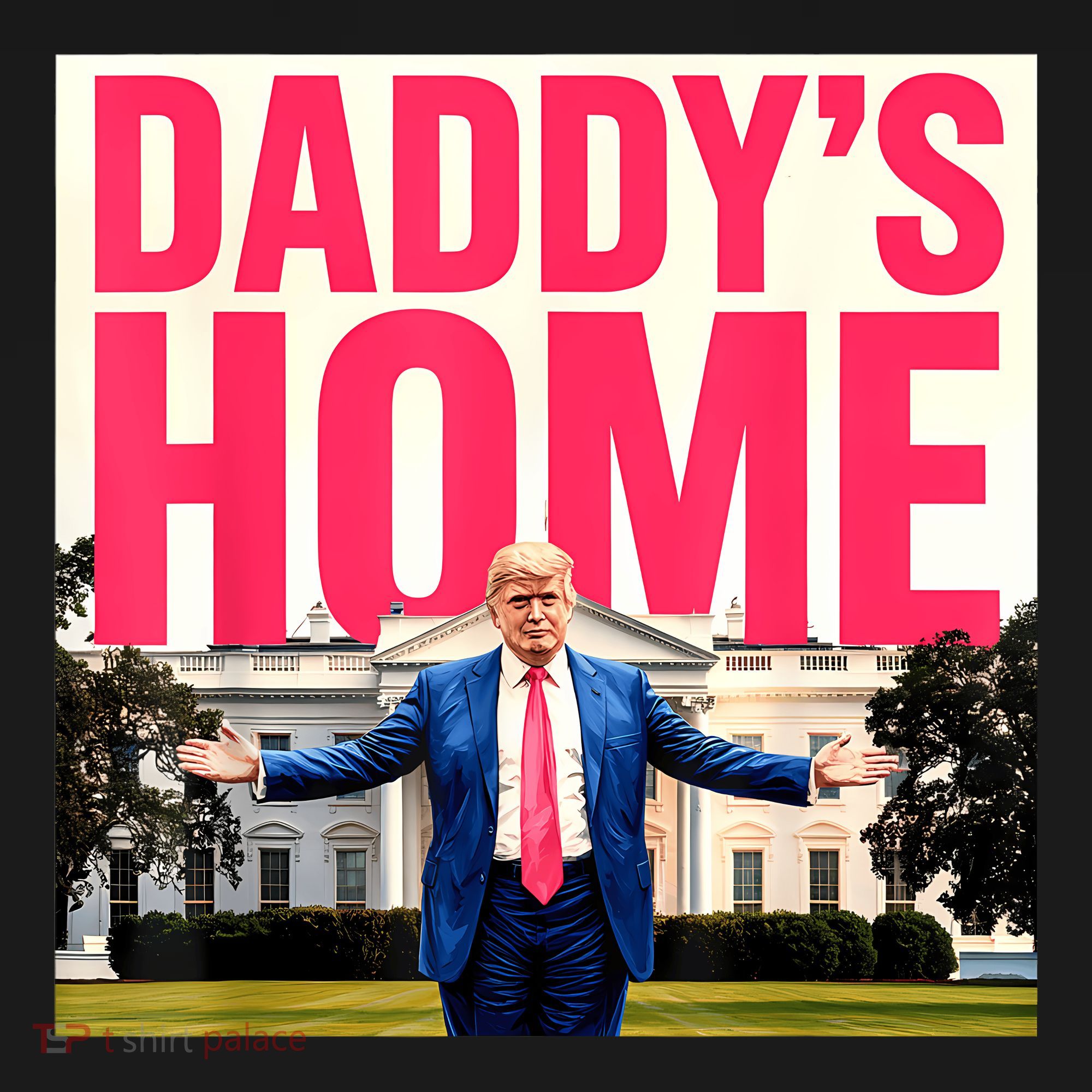 DaddyS Home Funny Trending Backpack